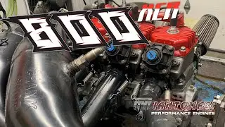800 Polaris XCR DYNO session.  HUGE POWER!