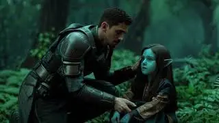 Left To Die Among Monsters, the Little Alien Girl Wept&mdash;Until A Human Found Her.HFY