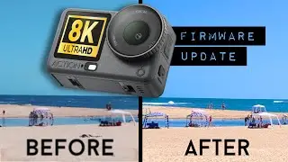 Обновление прошивки Action 6 с разрешением 8K! Давайте посмотрим!
