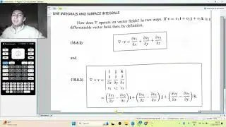 Curl, Gradient, Divergence and Laplacian in TI-nspire