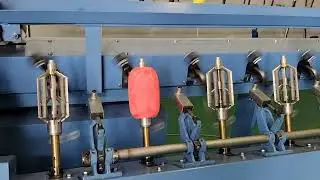 3 strand pineapple shape twist wool twine  wool ball winder machine