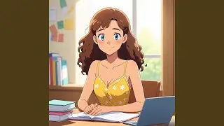 3 Hours Lofi Study Girl (Cozy lofi music and rain in background)