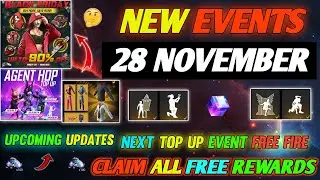 FREE FIRE NEW EVENT | 28 NOVEMBER NEW EVENT | FREE FIRE NEW UPDATE | FF NEW EVENT