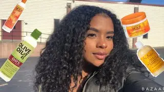 VERY DETAILED CURLY HAIR ROUTINE 2019
