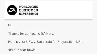 HOW TO GET UFC 3 BETA CODES FREE! UNLIMITED CODES!