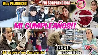FUI SORPRENDIDA‼️🙊 | Celebramos Mi Cumpleaños🎊 ALFIN...Salimos después de  DIAS Encerrados🔐❄️