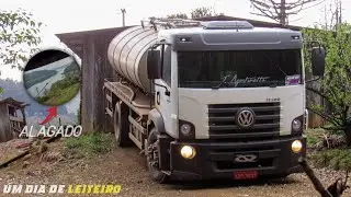 UM DIA DE LEITEIRO +MOSTRANDO O ALAGADO