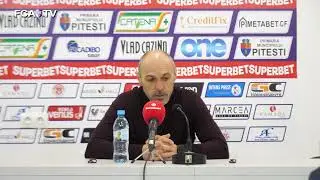 Declarații Bogdan Andone la finalul partidei FC Argeș - UTA Arad (0-1) Superliga - etapa 24