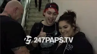 (Exclusive) 5SOS Arriving at the Airport showed love to there Fans 09-29-14