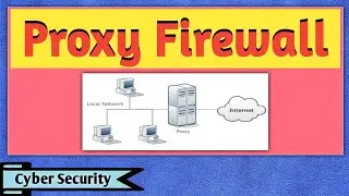 Proxy Firewall | Application Level Gateway | What is Proxy Firewall? | Firewall Types |Cybersecurity