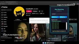 TikTok Mass Report Tool || Account Ban Service