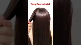 Easy Bun Tutorial Part 2#buntutorial#hairstyle#easyhairtutorial#beginnerhairstyle#newhairstyle2021
