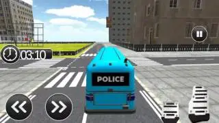 Police Bus Prison Duty Driver Simulator Game