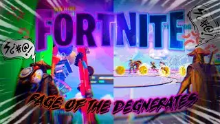 Fortnite: RAGE OF THE DEGNERATES!!! (Funny Moments, Rage moments)