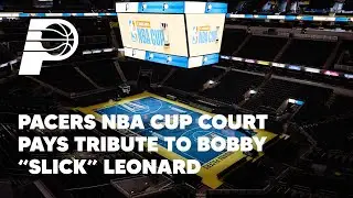 NBA Cup Court Pays Tribute to Bobby 