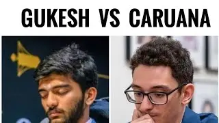 Gukesh vs  World no.2 Caruana | Chess olympiad 2024 | #chess #chessolympiad2024
