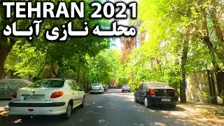 Tehran City Driving Tour 4K - Nazi Abad Town - Iran 2021 | تهران محله نازی آباد