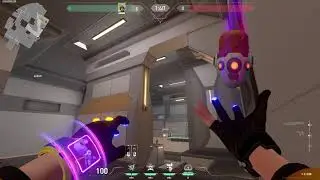 Valorant - Killjoy's swarm grenade Icebox (A Belt to next to A screens)