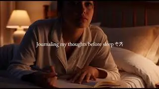 ✨ Evening Wind-Down | Cozy Soft Life Sleep Prep & Journaling 🌙💛