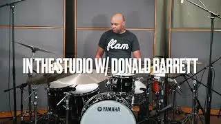 In The Studio | Donald Barrett | Let The Drums Sing