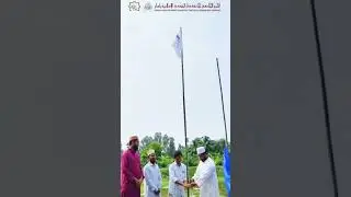 Housing flag hoisting/ Darul huda student union #viral #school