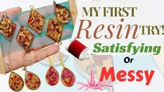 Trying Epoxy Resin for the First Time! | Beginner Mistakes
