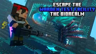 Escape The Warden Test Facility - EP 2:The Biorealm - MINECRAFT Marble Run