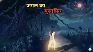 जंगल का मुसाफिर । Jangal ka mosabhir | cartoon | moral story | Hindi kahaniyan। horror  story
