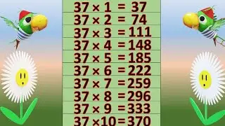 table from 36 to 40 | multiplication table of 36 to 40 | 31 से 35 तक का पहाड़ा | #mathstable 