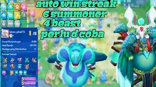 6 summoner auto wis streak boleh di coba : CHESS RUSH INDONESIA