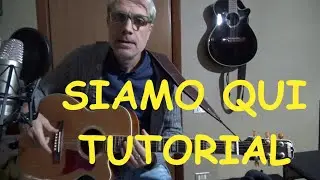siamo qui  -  vasco rossi  -  tutorial chitarra