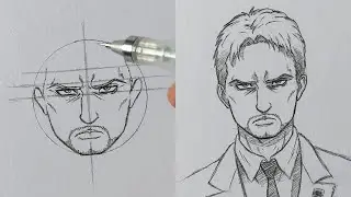 How To Draw Reiner Braun From Aot Season 4 With Ease! | 進撃の巨人 | ss_art1