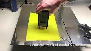 Elektrostatik richtig messen mit dem Feldst&auml;rke Messger&auml;t