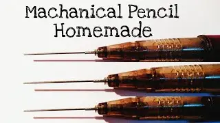 How to Make Homemade Mechanical Pencil//Mechanical Pencil Making at Home using Inkless Pen Refill.