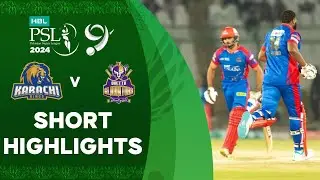 Short Highlights | Karachi Kings vs Quetta Gladiators | Match 16 | HBL PSL 9 | M1Z2U