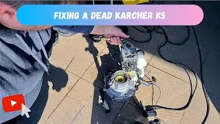Ремонт неисправной мойки высокого давления Karcher K5 Premium Full Control Plus