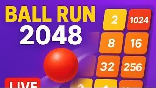 Ball Run 2048 Infinity Mode Live  #ballrun2048 #livestream #gamepl #mergegames #viral