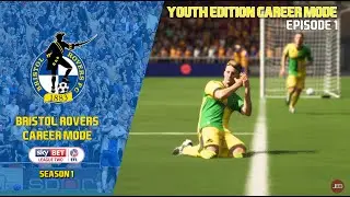 FIFA 22 YOUTH ACADEMY Career Mode - Bristol Rovers - Episode 1