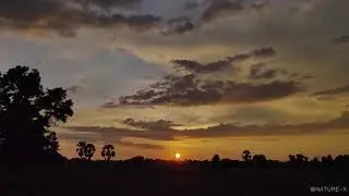 THE GOLDEN HOUR | SUNSET | TIME LAPSE | NATURE-X