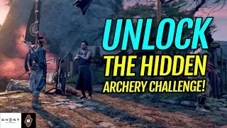 How to UNLOCK the secret archery challenge in Raider's Memorial | Iki Island  DLC Ghost of Tsushima