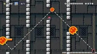Mario World 6-6 - Fights with Lemmy 2