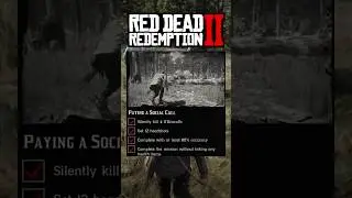 СОВЕТЫ ЗОЛОТУ &laquo;Визит в гости&raquo; #RDR2 #Shorts
