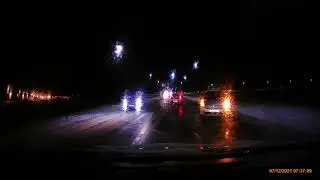 Авария Минск 21-12-07 07:36:23