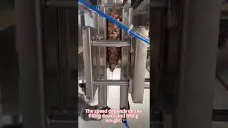Fully automatic granule peanut vacuum packaging machine #Peanutbutterpackagingmachine