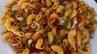 Vegetable Macaroni Quick & Delicious Recipe.Healthy snack recipe.Cook with sumaira