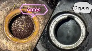 como retirar ferrugem tanque moto ou carro 