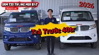 #10 SRM T35 THÙNG MUI BẠT 2026 - TẢI TRỌNG 930kg