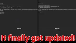 How to Fix Views not Updating In The About Section