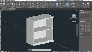 AUTOCAD 3D MODELING RENDERING & DRAWING#LOW CABINET