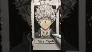 Drawing Yatora Yaguchi from Blue Period